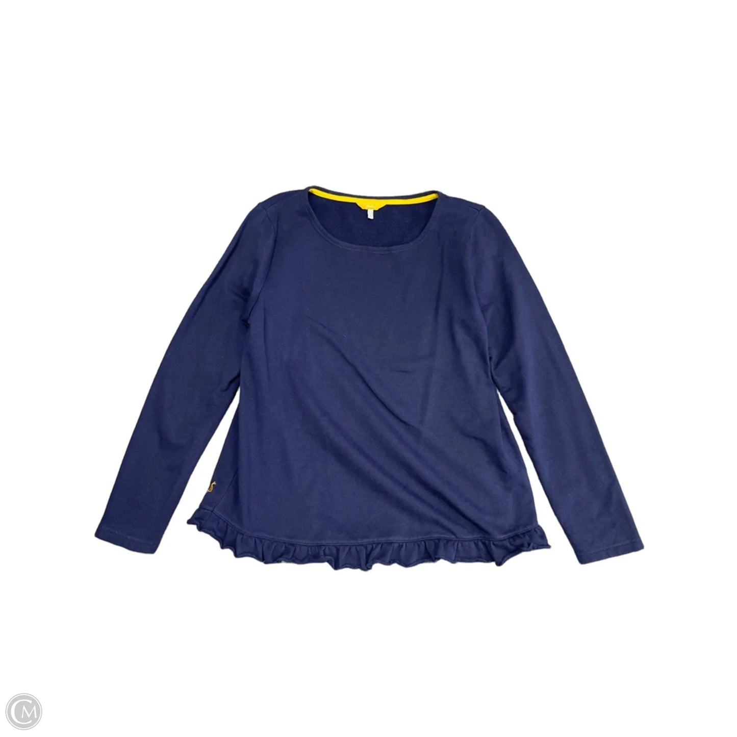 Sweatshirt Crewneck By Joules In Navy, Size: 10