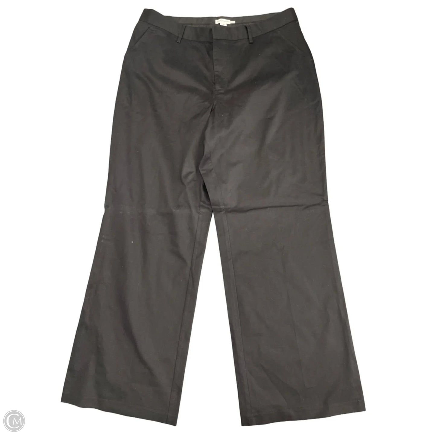 Pants Wide Leg By Good American In Black, Size: 14