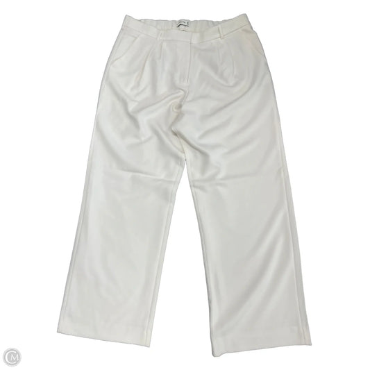 Pants Wide Leg By Abercrombie And Fitch In Ivory, Size: 18
