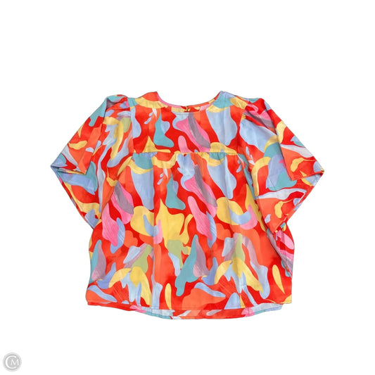 Top Short Sleeve By Cme In Multi-colored, Size: Xxl