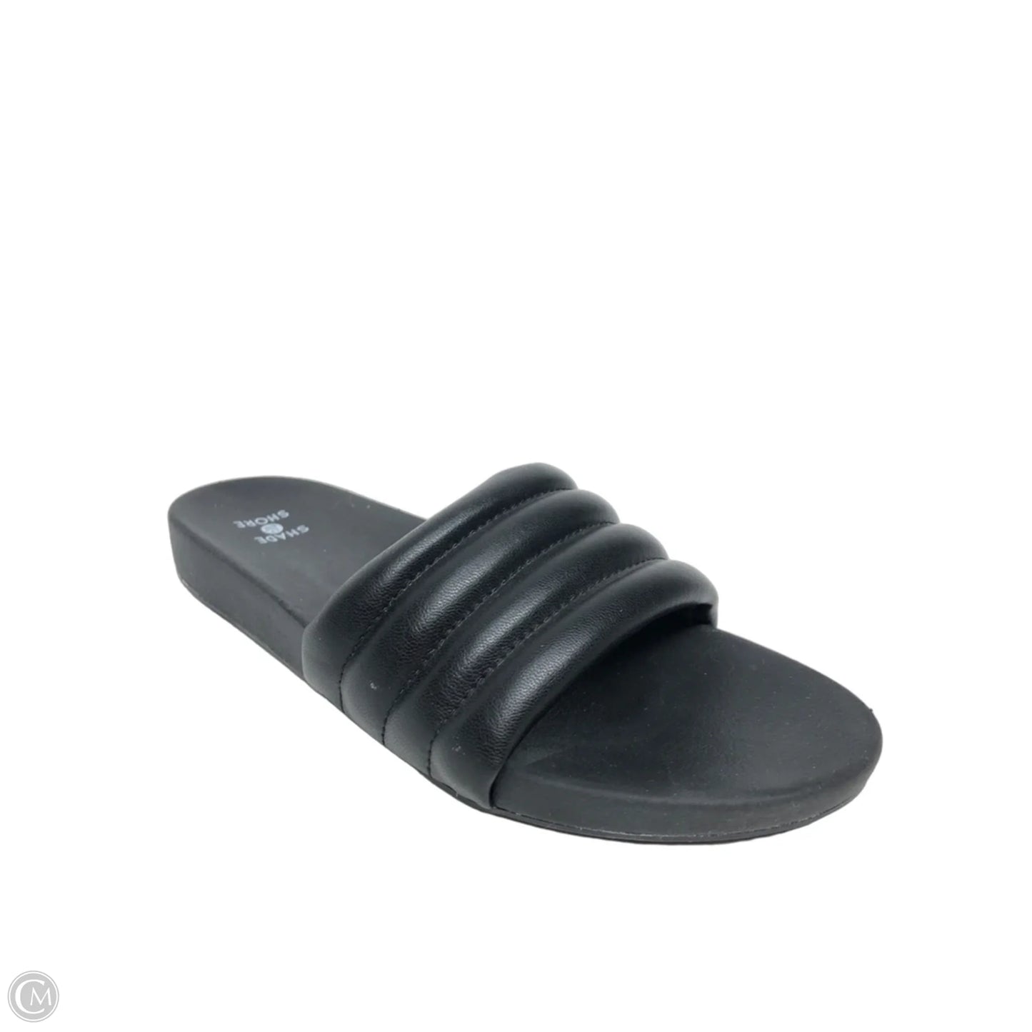 Sandals Flats By Shade & Shore In Black, Size: 7
