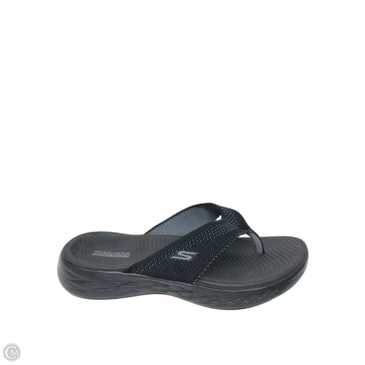 Sandals Sport By Skechers In Black, Size: 7