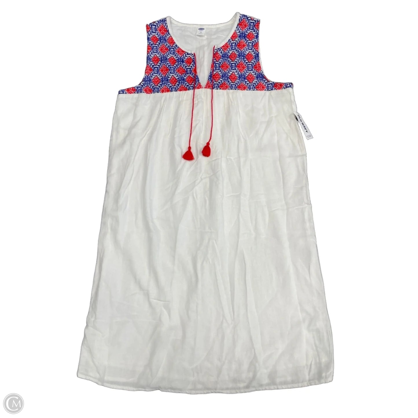 Dress Casual Short By Old Navy In Blue & Red & White, Size: Xs