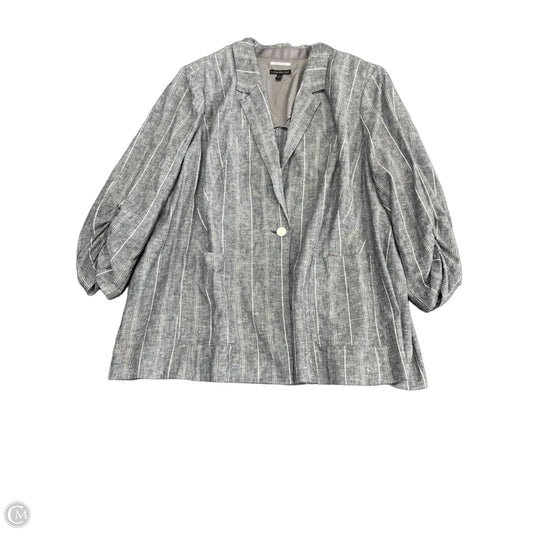 Blazer By Lane Bryant In Grey, Size: 26