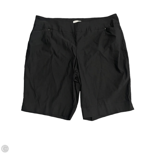 Shorts By Cato In Black, Size: 24
