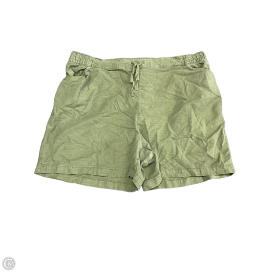 Shorts By Lane Bryant In Green, Size: 3x