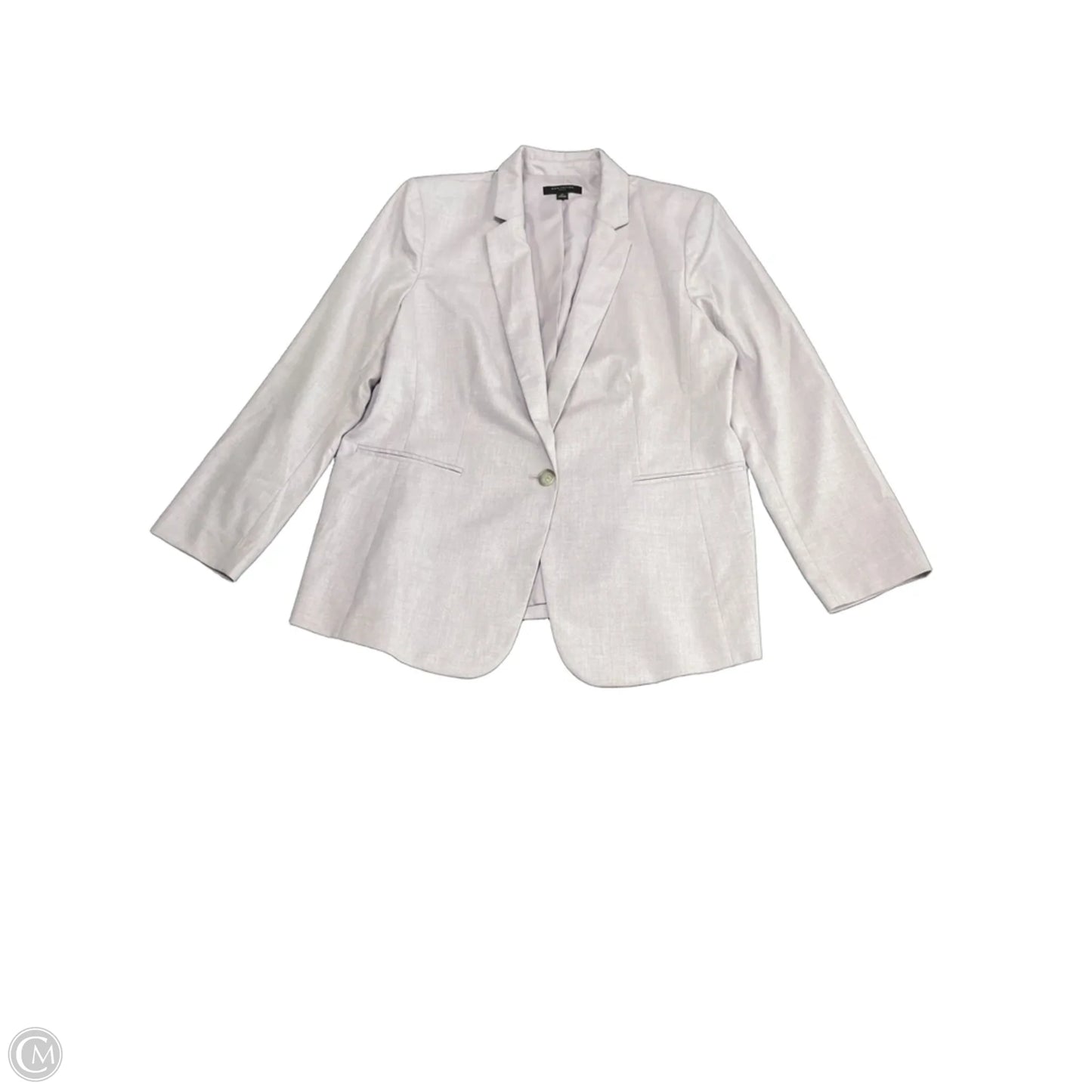Blazer By Ann Taylor In Purple, Size: 16