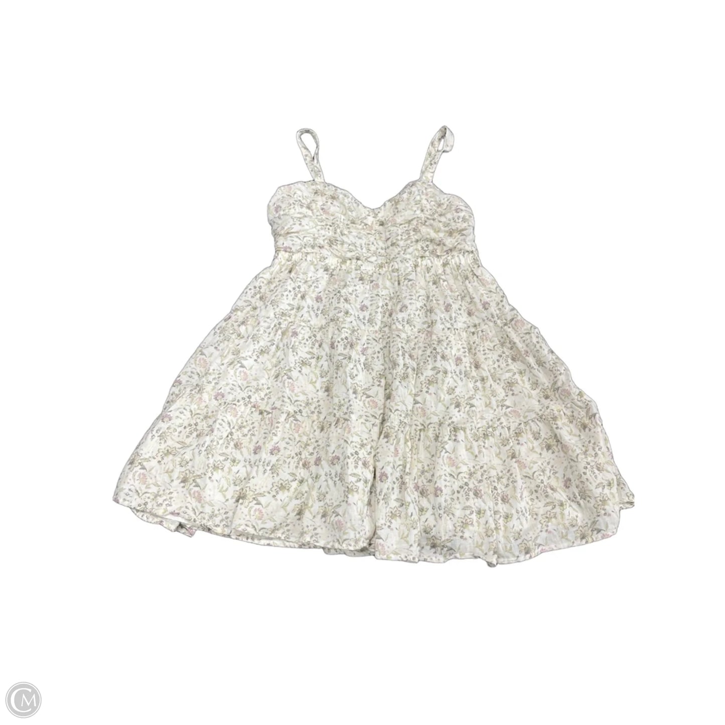 Dress Casual Short By Lucky Brand In Floral Print, Size: L