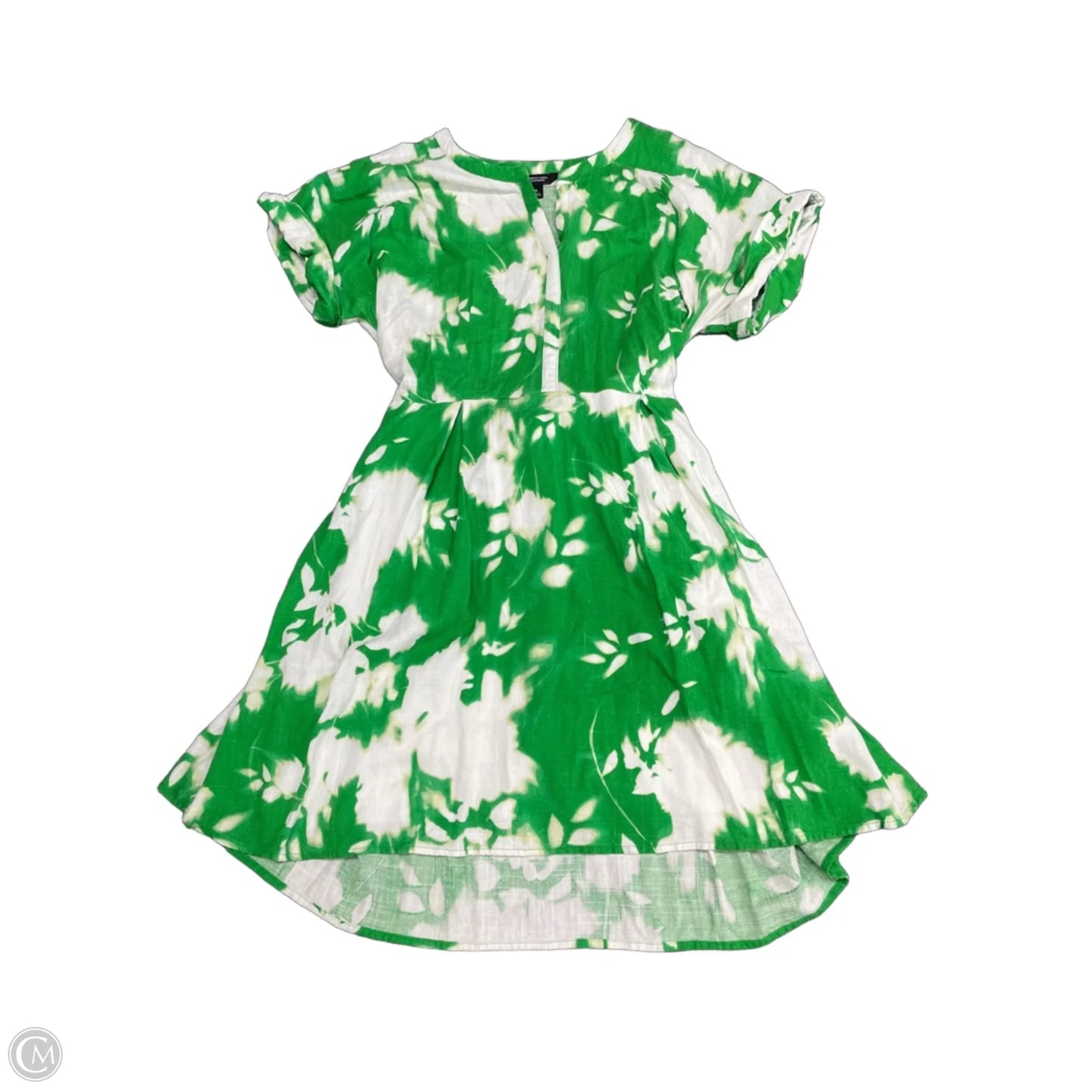 Dress Casual Short By Simply Vera In Green, Size: Xl
