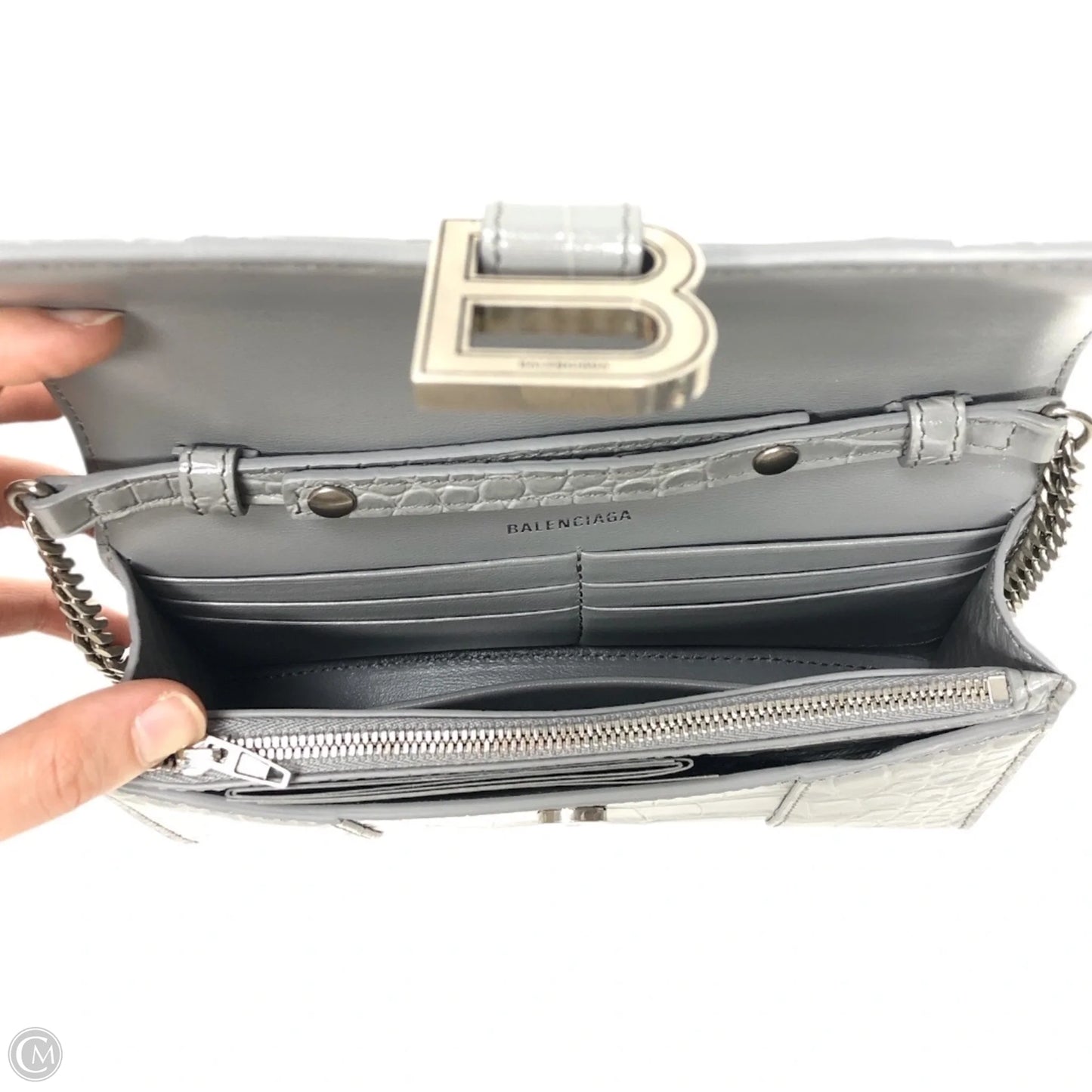 Crossbody Luxury Designer By Balenciaga, Size: Small