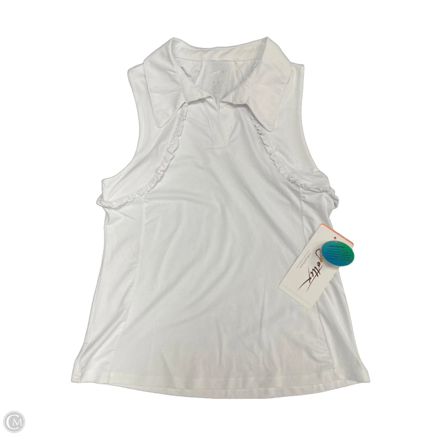 Athletic Tank Top By Gottex In White, Size: S