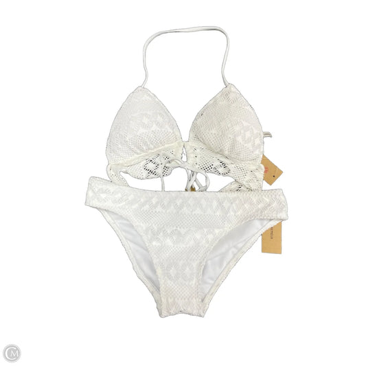 Swimsuit 2pc By Cremieux In White, Size: S