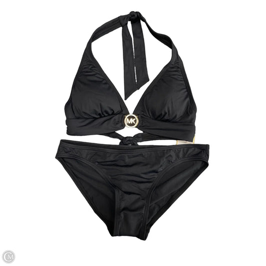 Swimsuit 2pc By Michael By Michael Kors In Black, Size: S