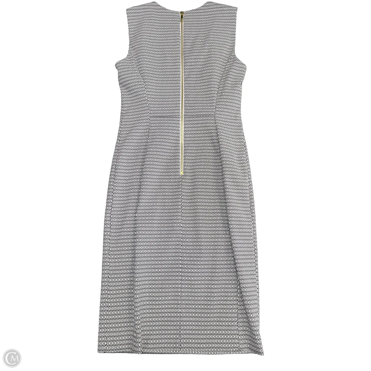 Dress Casual Short By Calvin Klein In Black & White, Size: 6