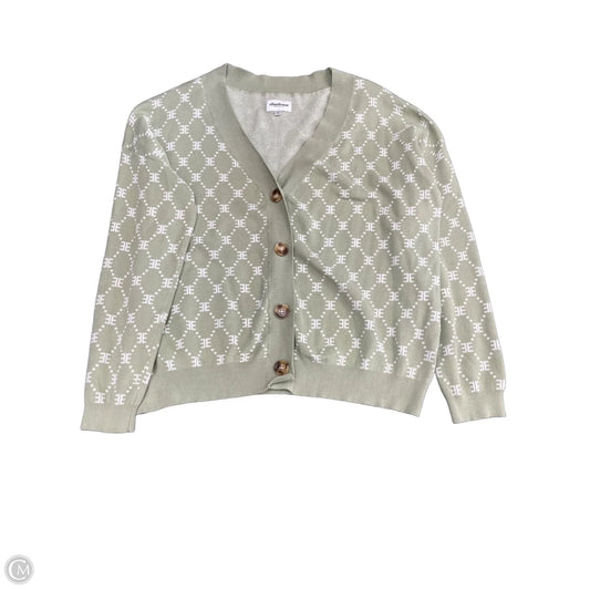Sweater Cardigan By Cmc In Green, Size: Xl