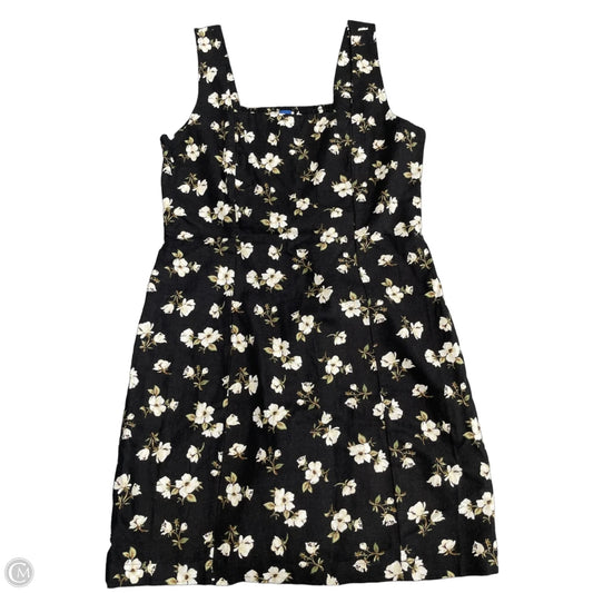 Dress Casual Short By Old Navy In Black & Cream, Size: M