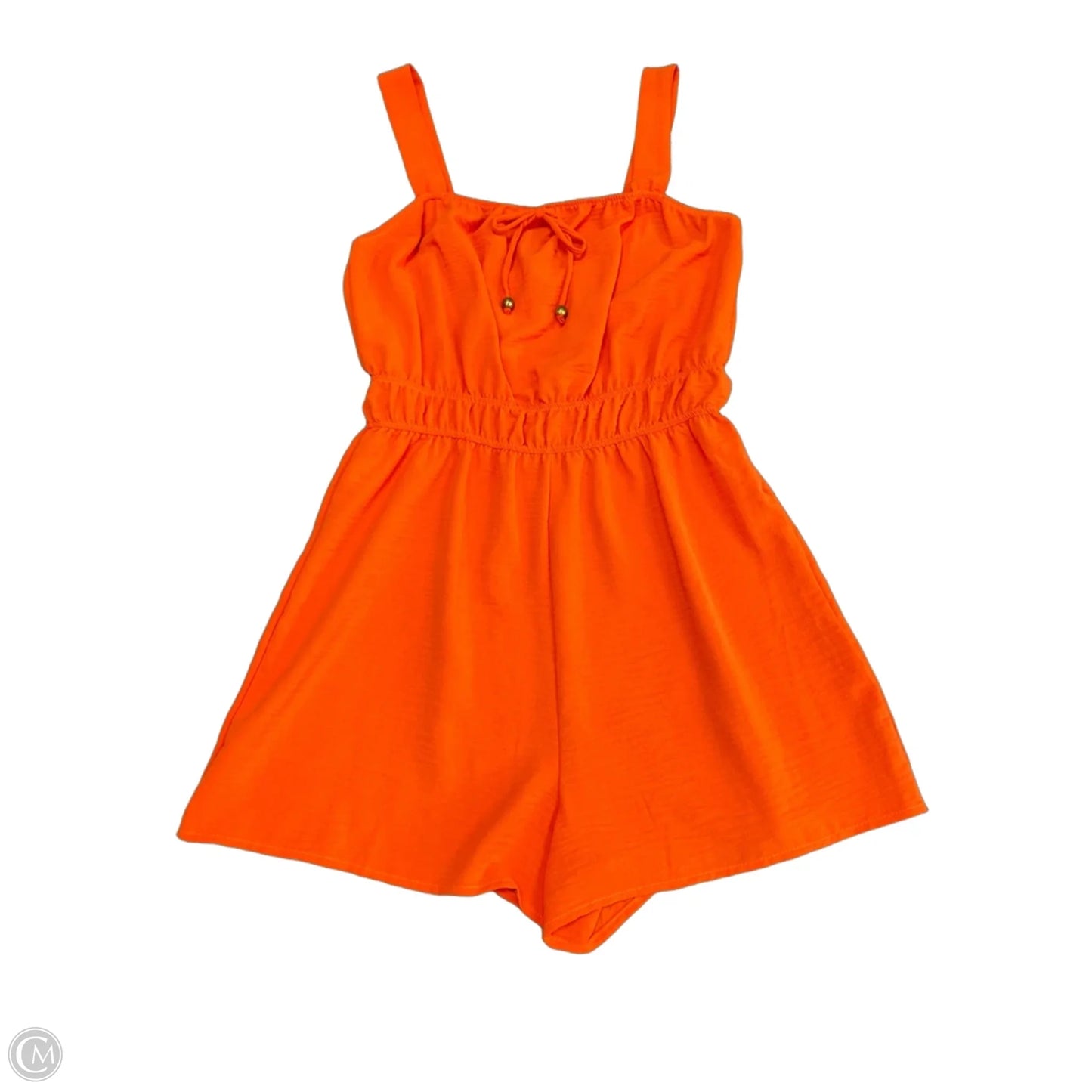Romper By Derek Heart In Orange, Size: L
