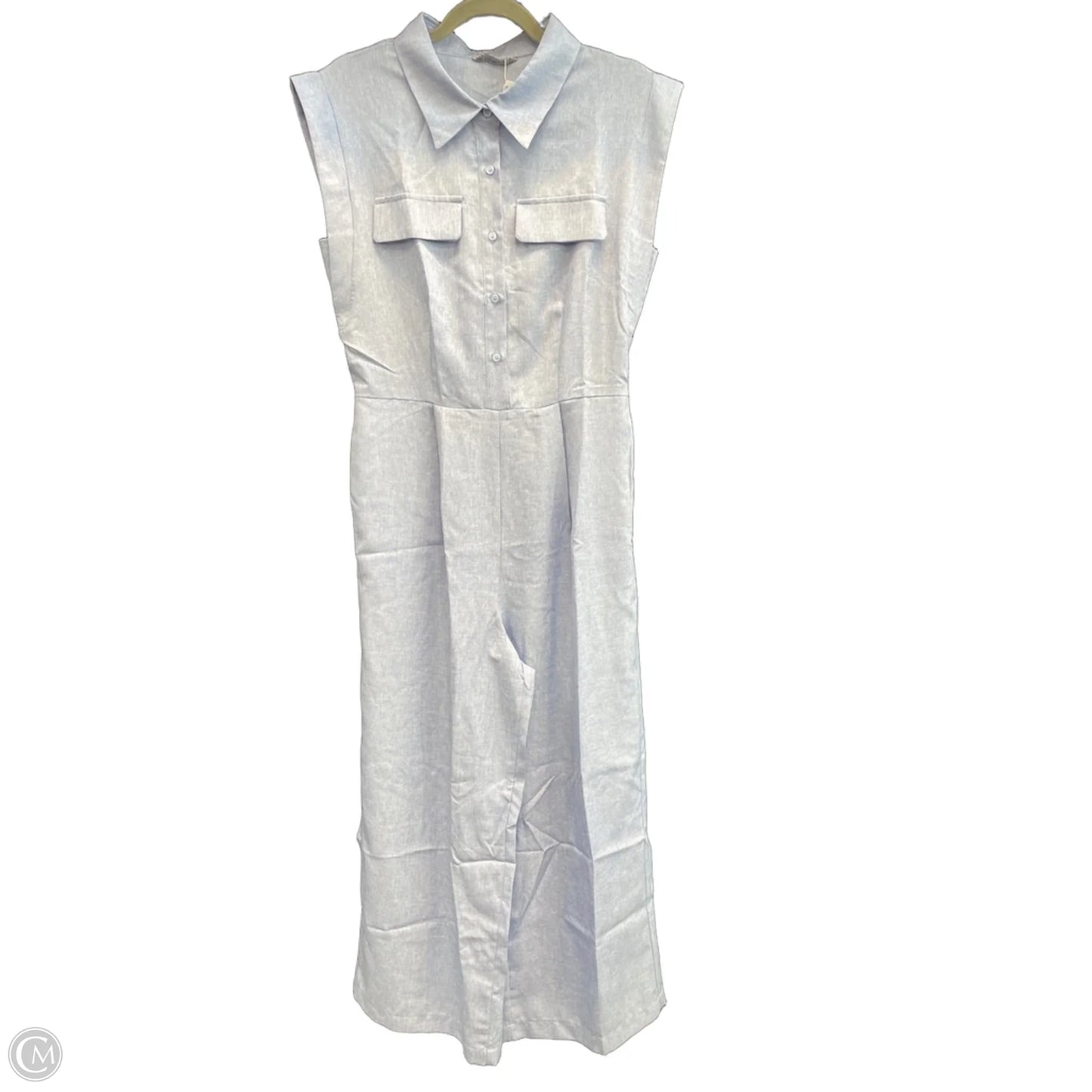 Jumpsuit By Cme In Blue, Size: M