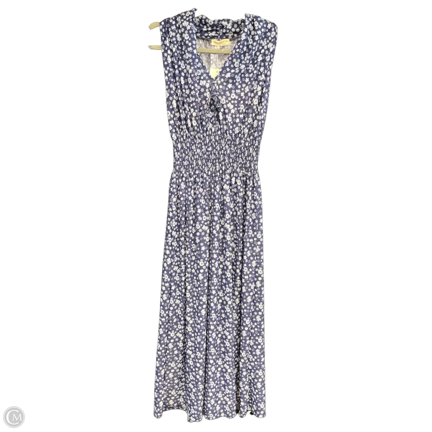 Dress Casual Midi By Cme In Blue, Size: Mp