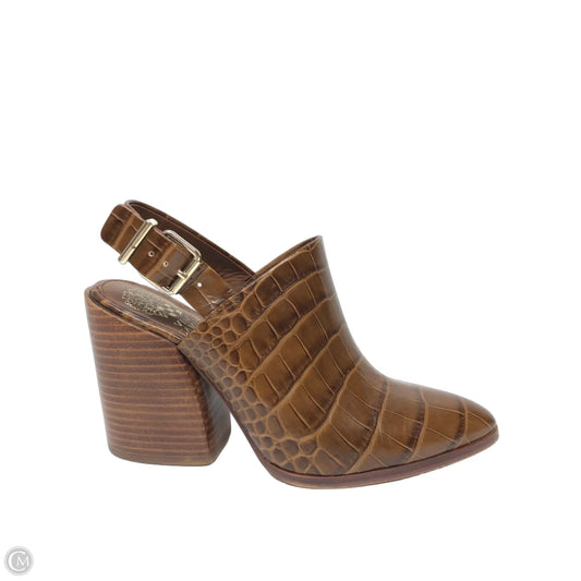 Shoes Heels Block By Vince Camuto In Brown, Size: 7