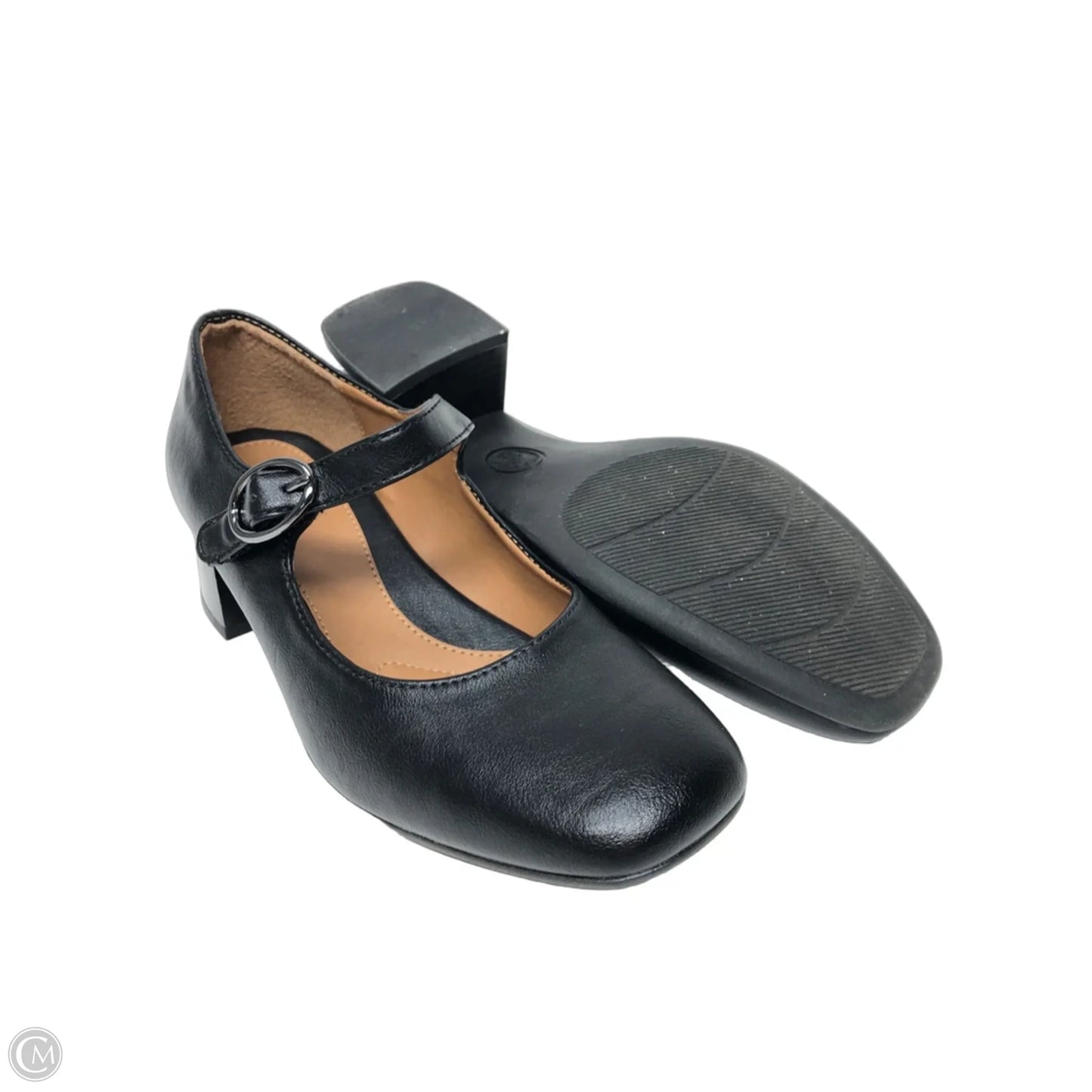 Shoes Heels Block By Sofft In Black, Size: 7