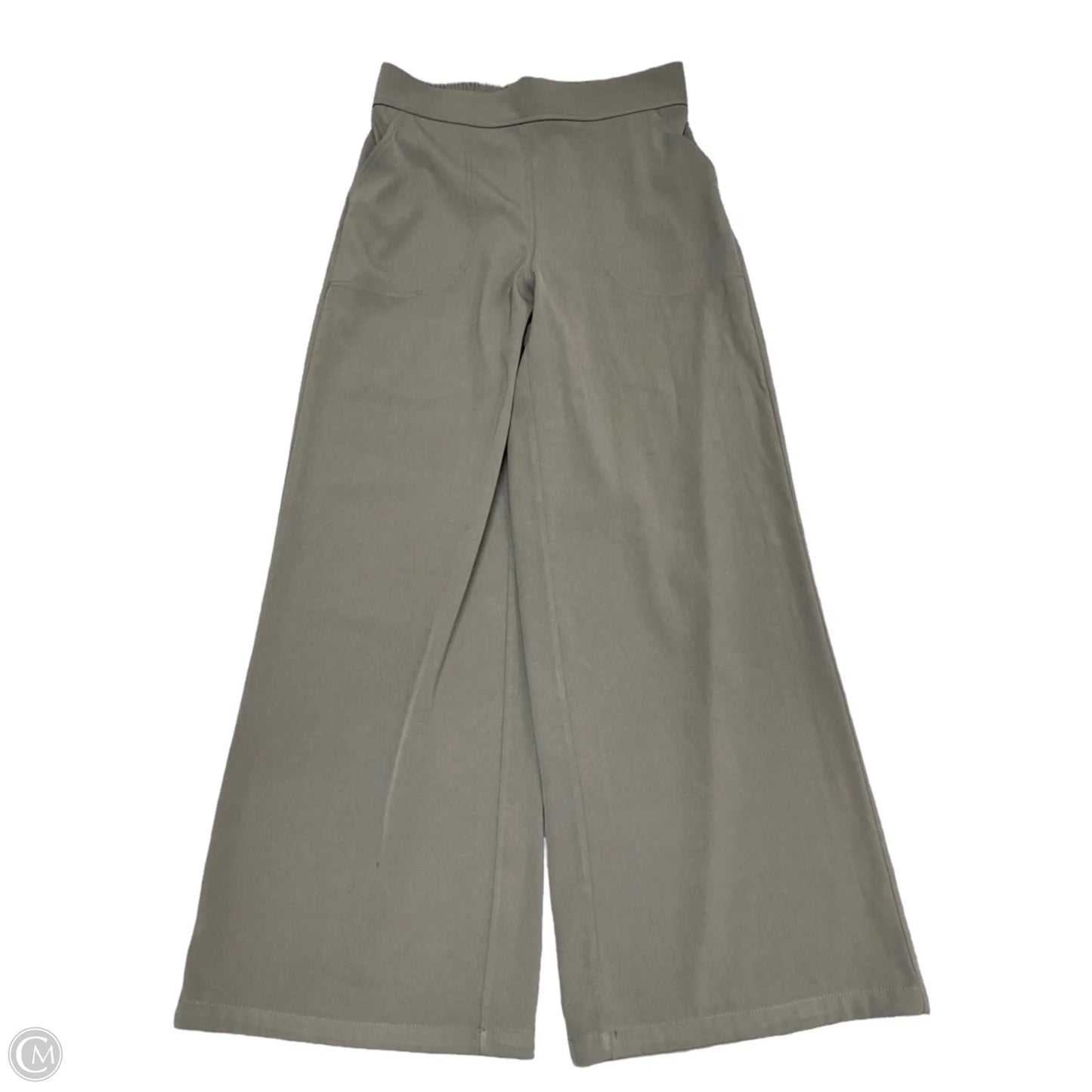Pants Wide Leg By Max Studio In Green & Grey, Size: S
