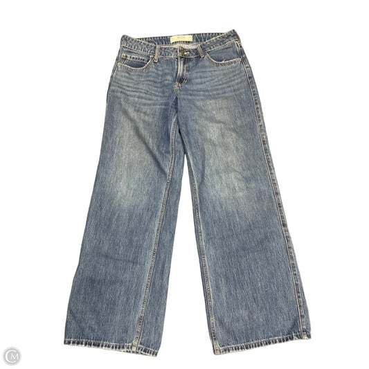 Jeans Wide Leg By Hollister In Blue Denim, Size: 6