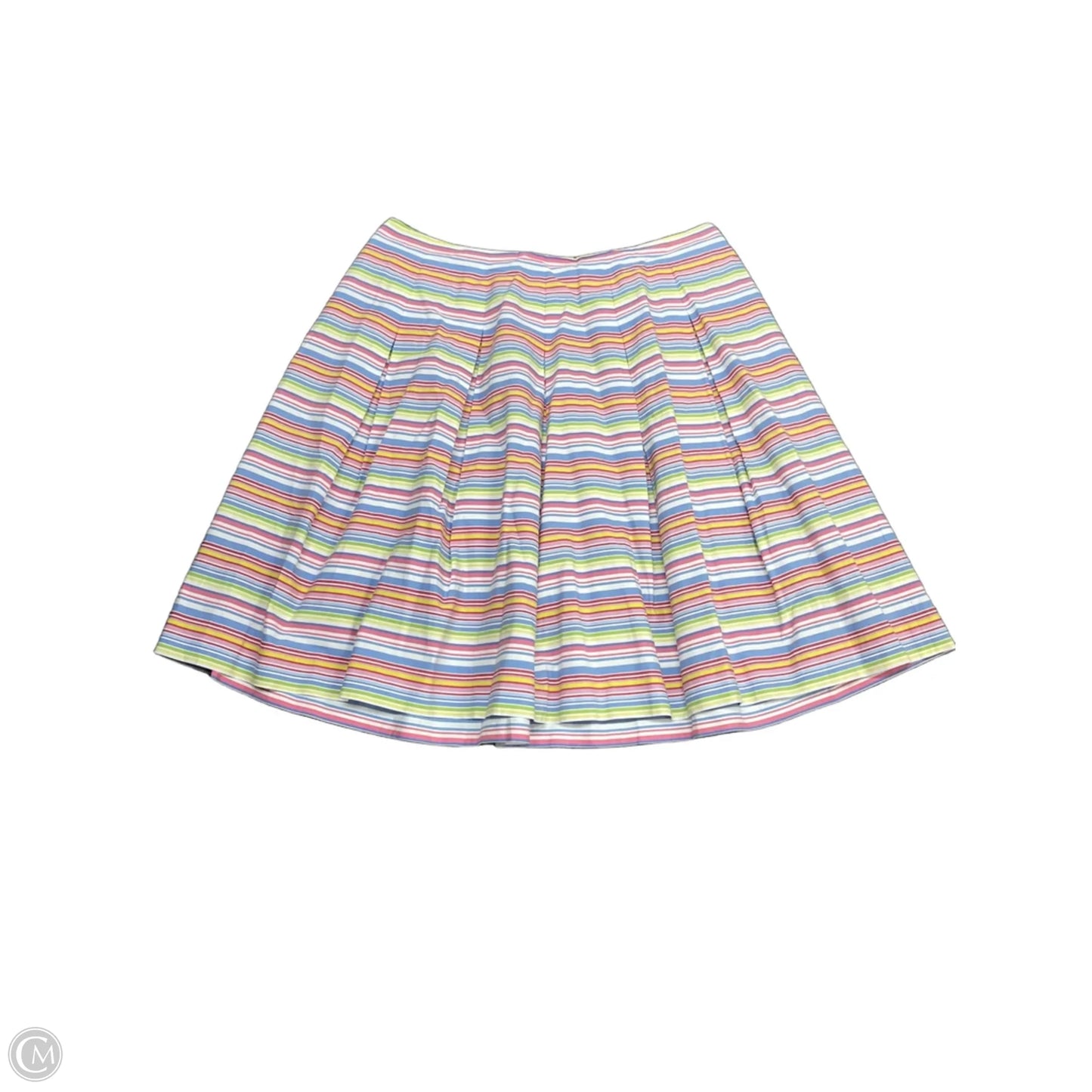Skirt Midi By Talbots In Striped Pattern, Size: 16