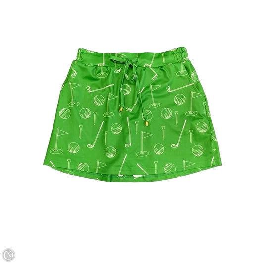 Athletic Skort By Jess Lea In Green, Size: S