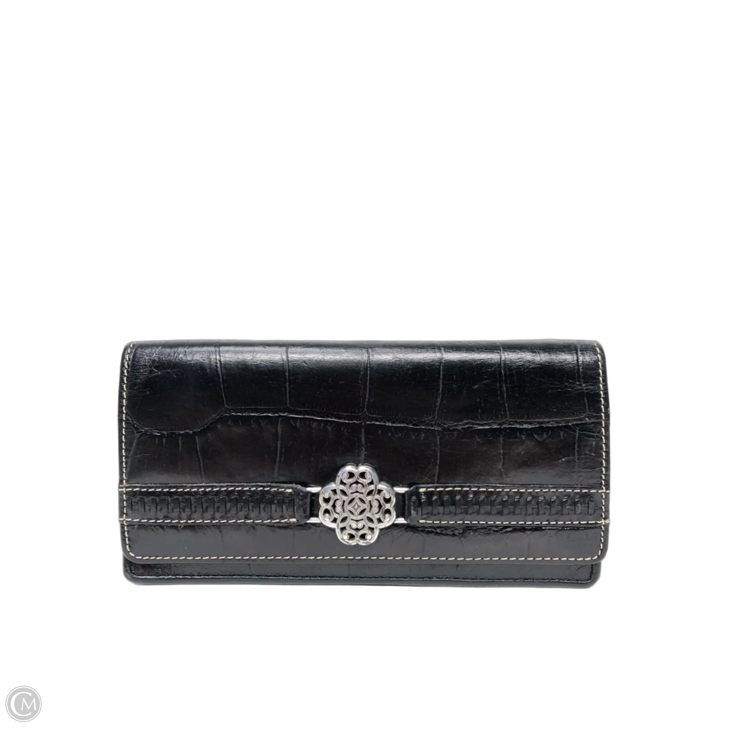 Wallet Leather By Brighton, Size: Medium