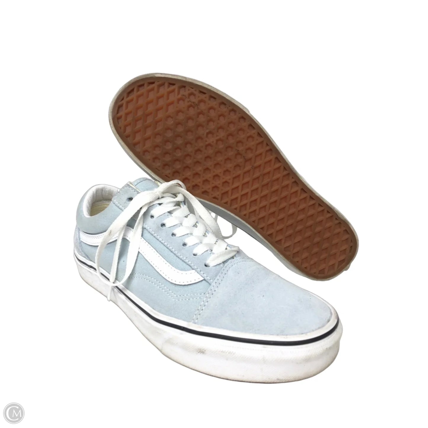 Shoes Sneakers By Vans In Blue, Size: 10