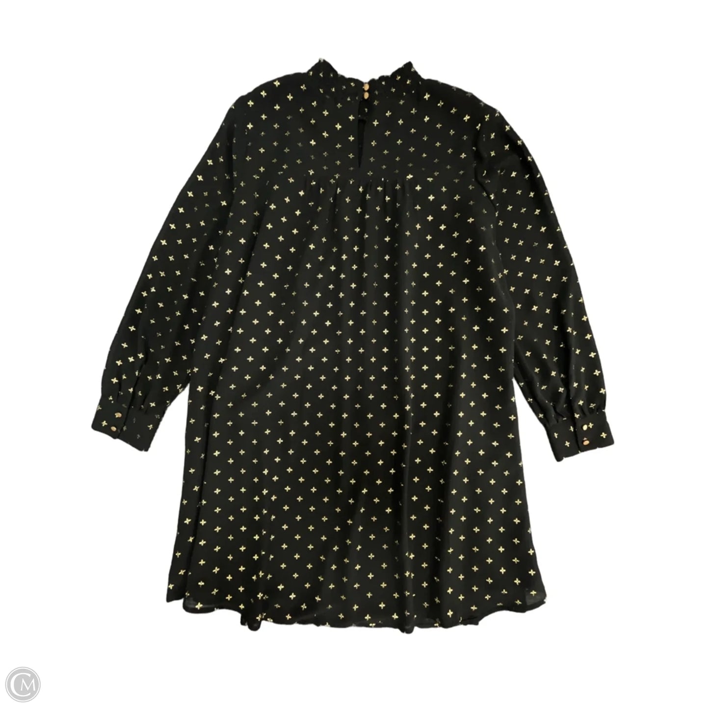 Dress Casual Midi By A New Day In Black, Size: Xxl