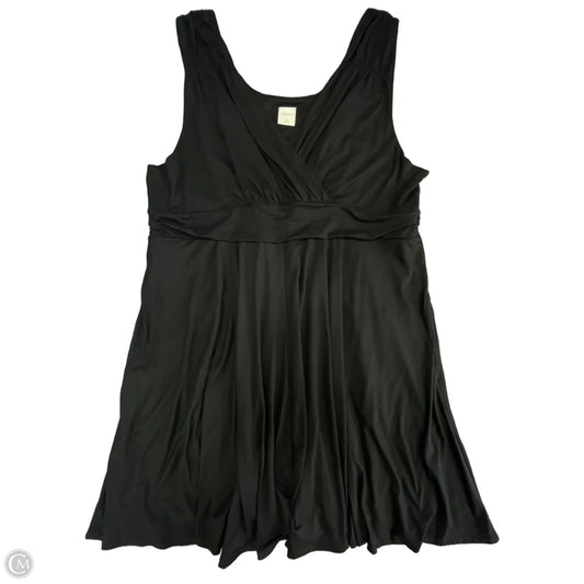 Dress Casual Short By Soma In Black, Size: Xxl