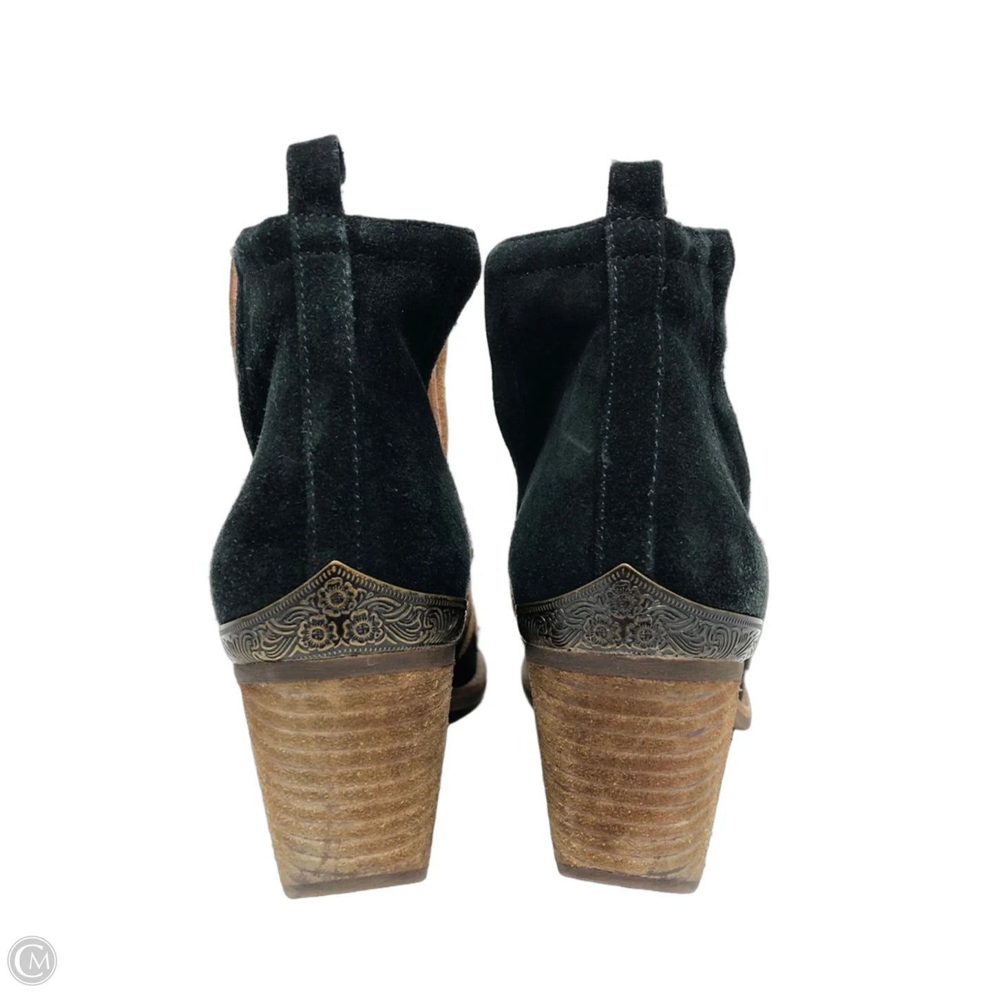 Boots Western By Jeffrey Campbell In Black & Brown, Size: 9