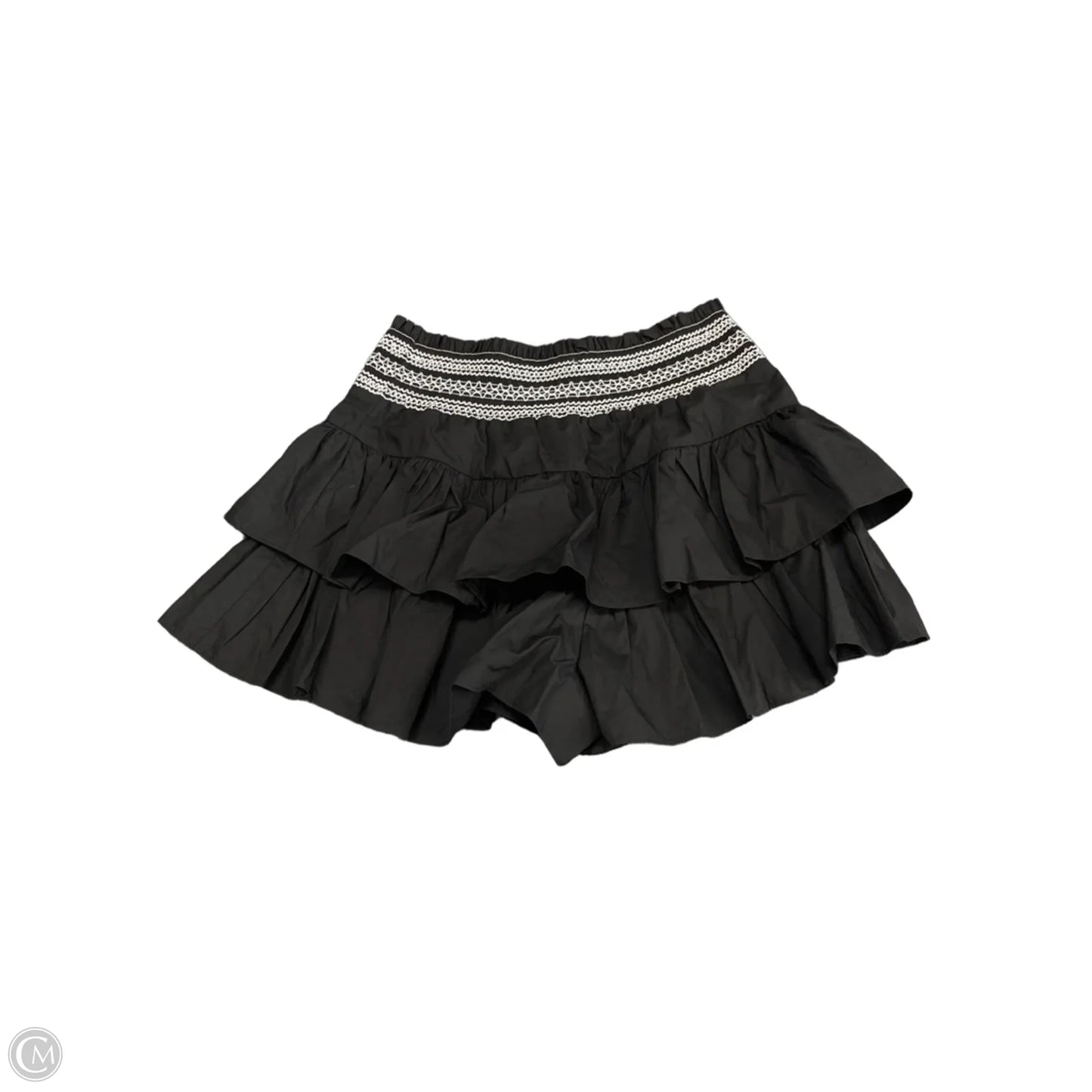 Skort By Main Strip In Black, Size: L