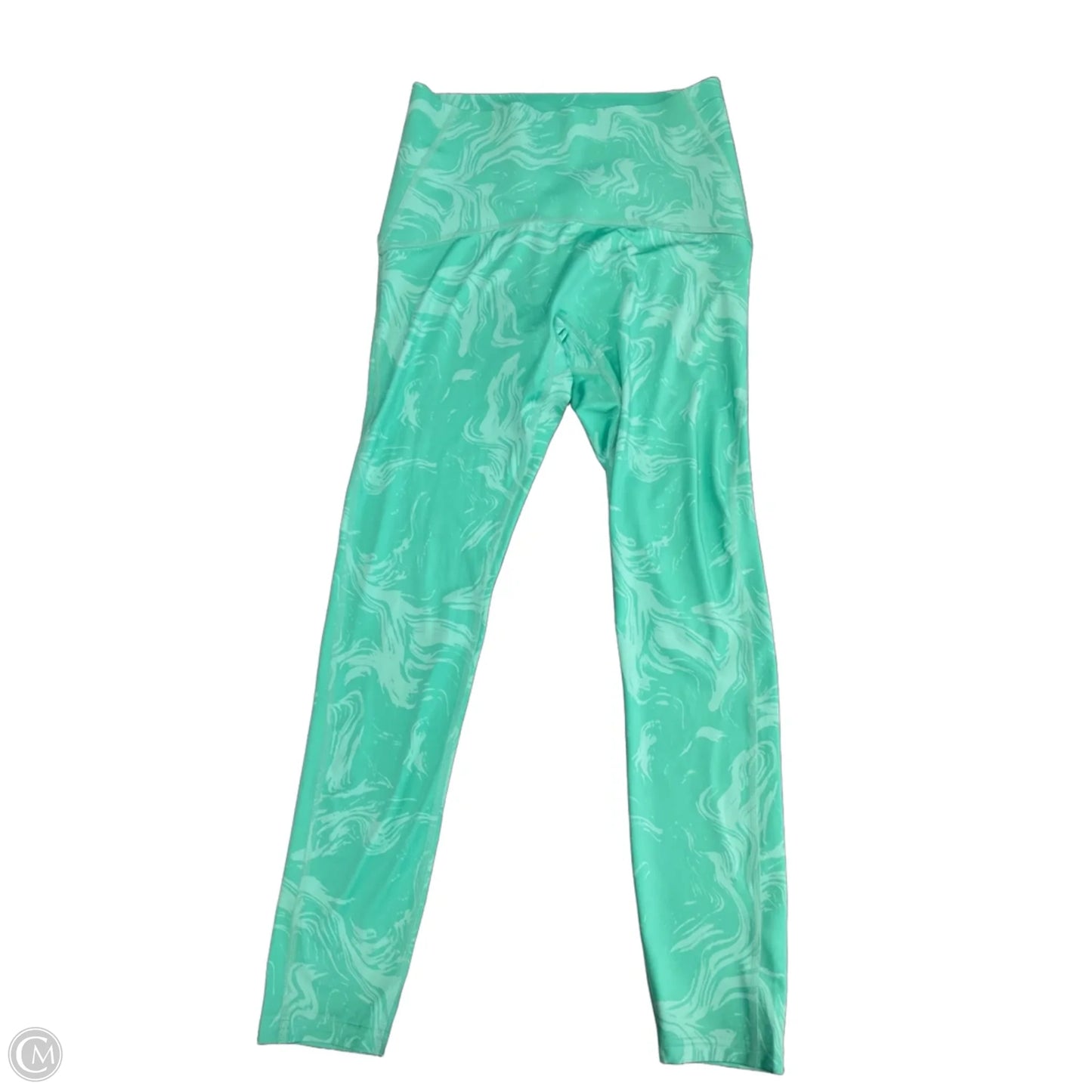 Athletic Leggings By Gym Shark In Green, Size: M