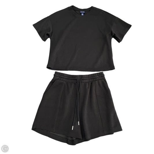 Shorts Set By Scoop In Black, Size: Xs
