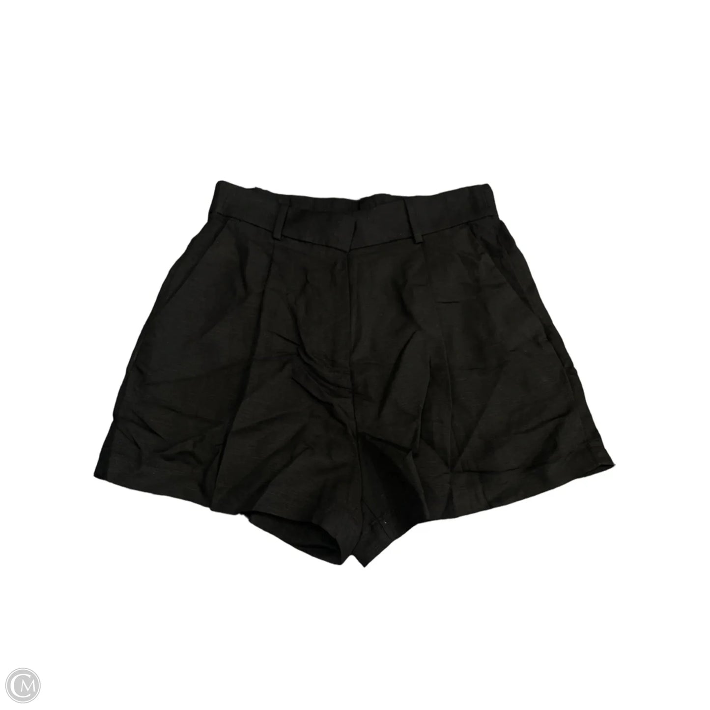Shorts By H&m In Black, Size: 6