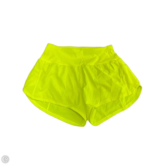 Athletic Shorts By Cme In Yellow, Size: S