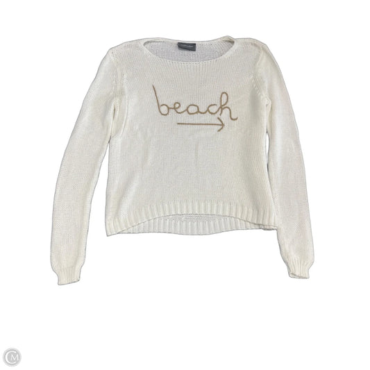 Sweater By Wooden Ships In Beige, Size: S