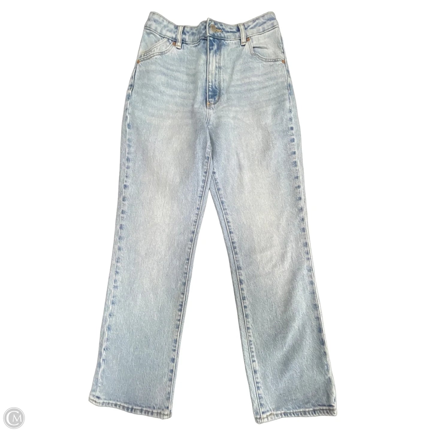 Jeans Straight By Rollas In Blue Denim, Size: 6