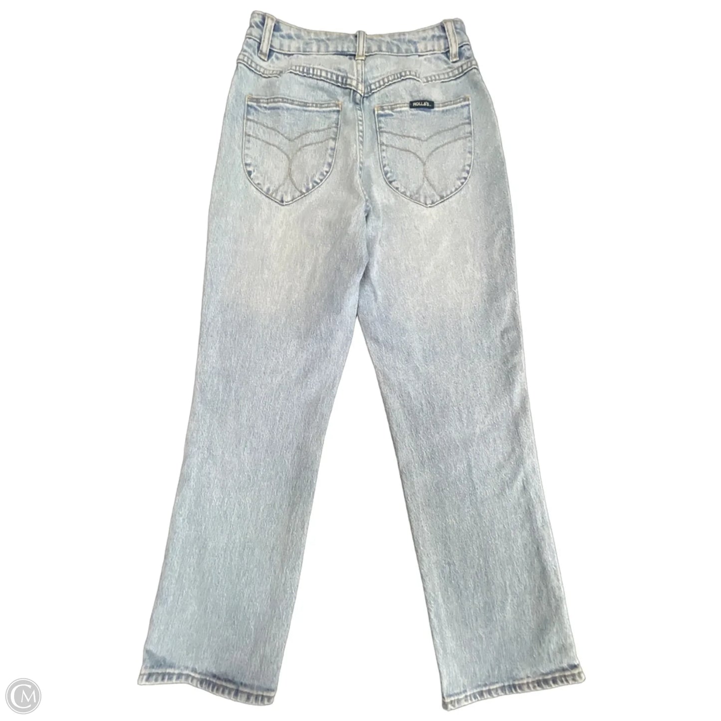 Jeans Straight By Rollas In Blue Denim, Size: 6
