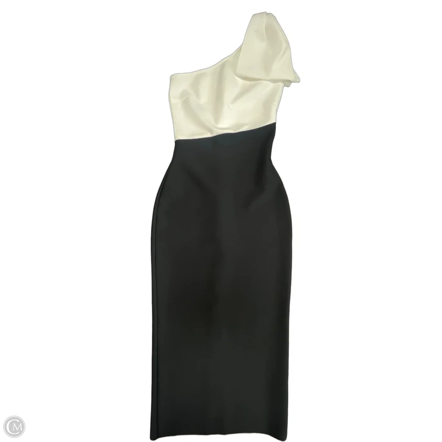 Dress Party Midi By Cme In Black & White, Size: M