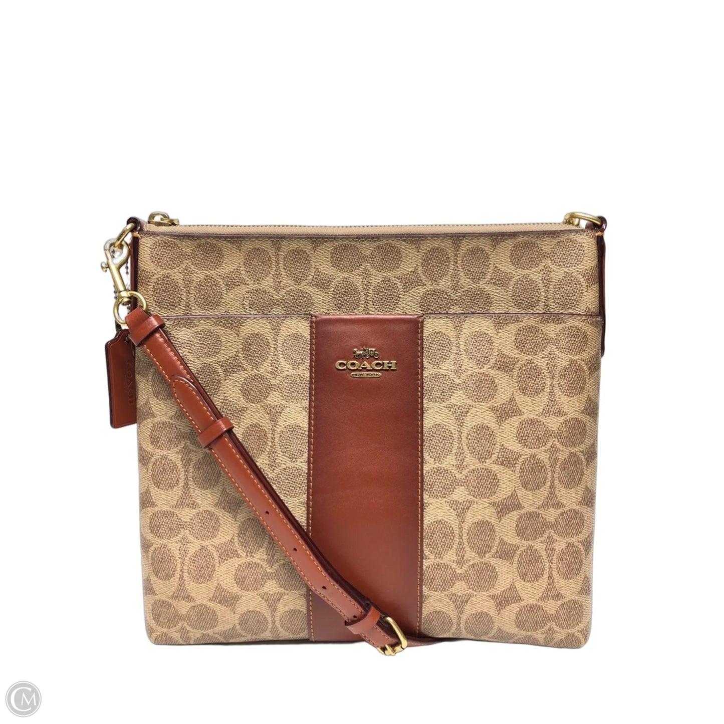 Crossbody Designer By Coach, Size: Large