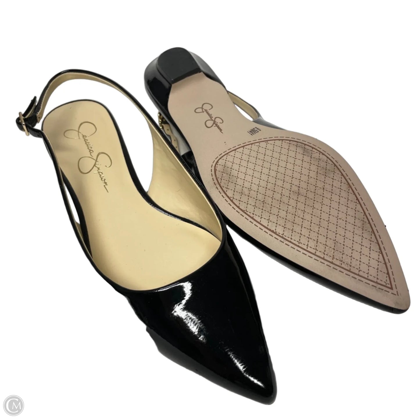 Shoes Heels Kitten By Jessica Simpson In Black, Size: 9.5