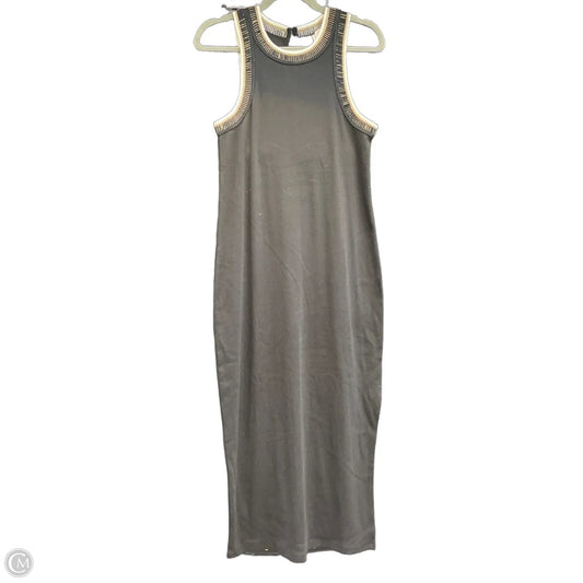 Dress Casual Midi By Loft In Black, Size: M