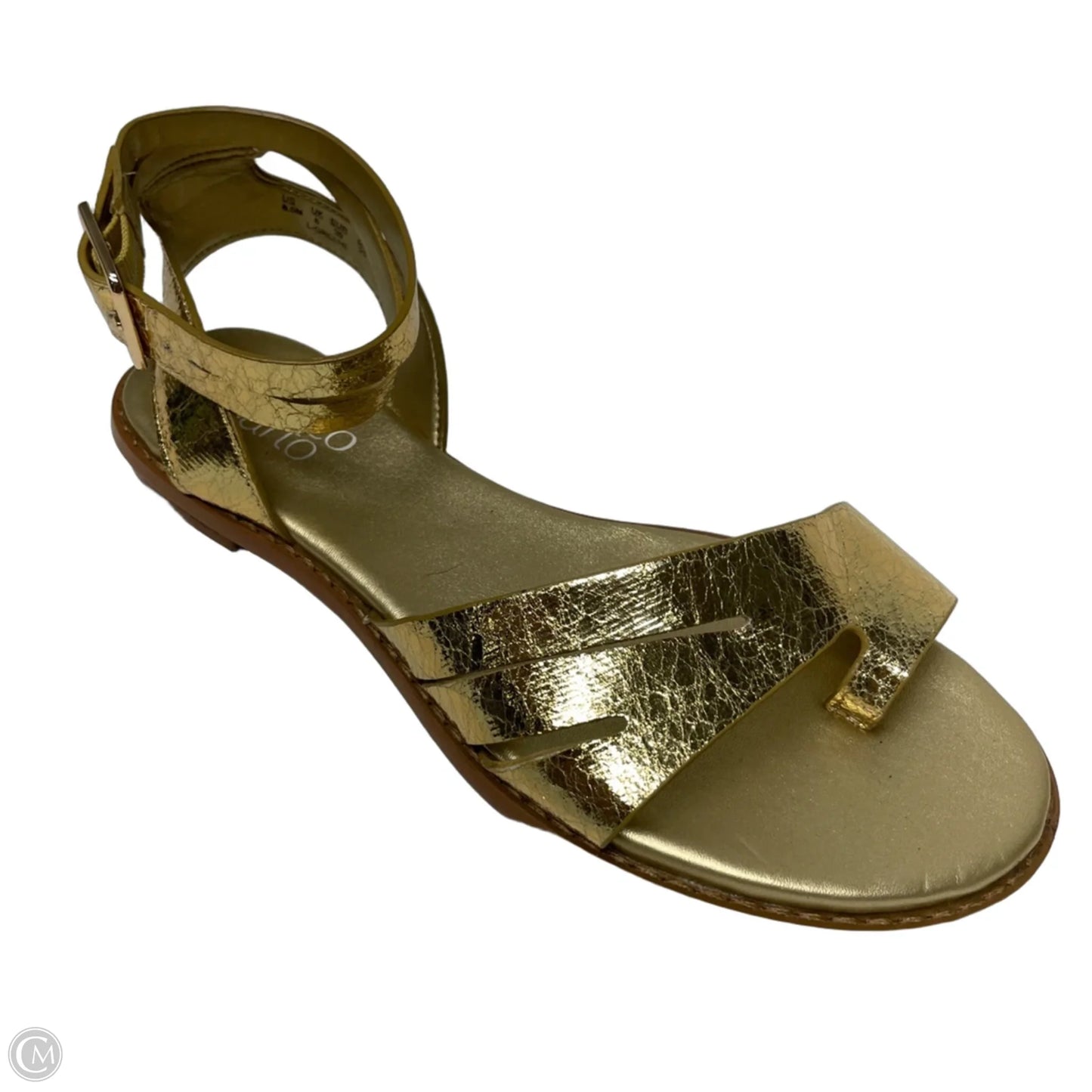 Sandals Flats By Franco Sarto In Gold, Size: 8.5