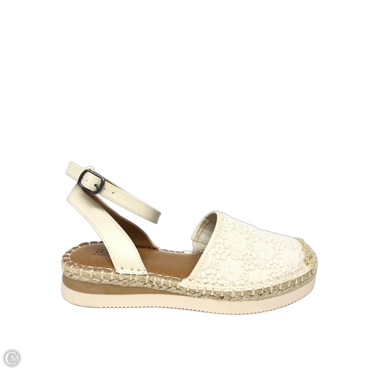 Sandals Flats By Ana In Beige, Size: 6.5