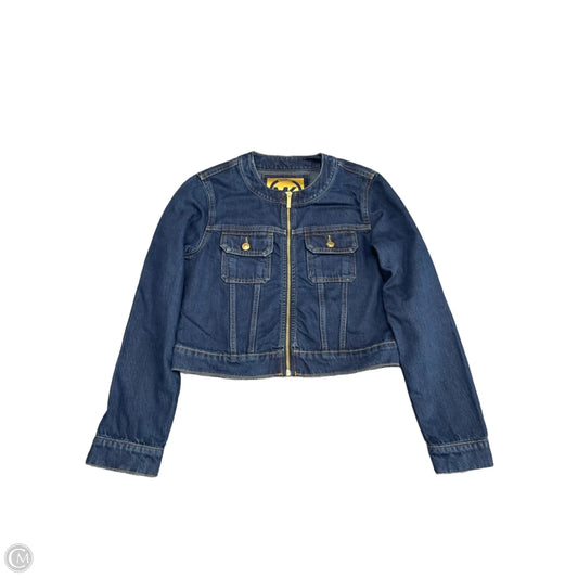 Jacket Denim By Michael By Michael Kors In Blue Denim, Size: Sp
