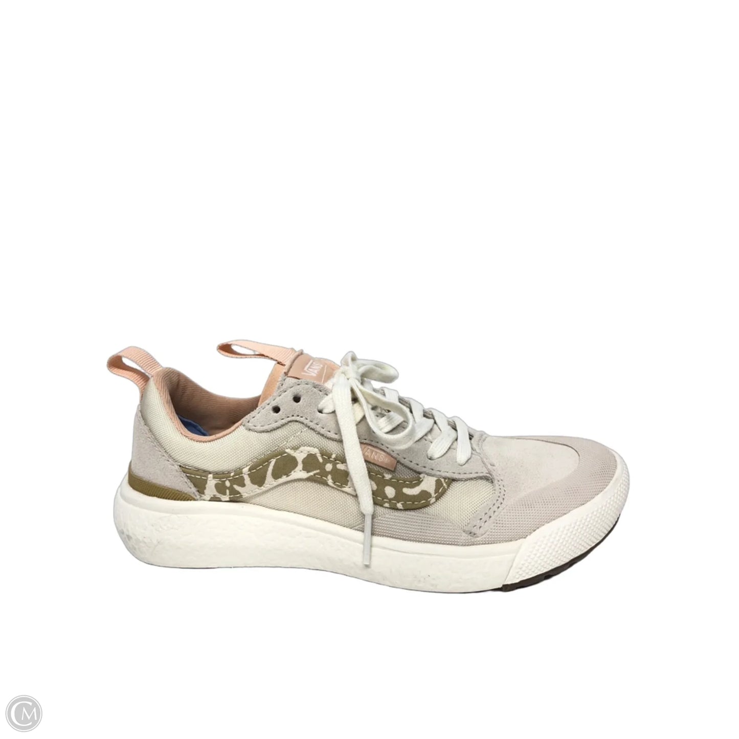 Shoes Sneakers By Vans In Tan, Size: 6